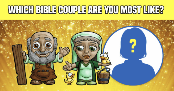Which Bible Couple Are You Most Like? 